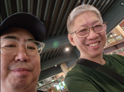 with Dick in Taiwan